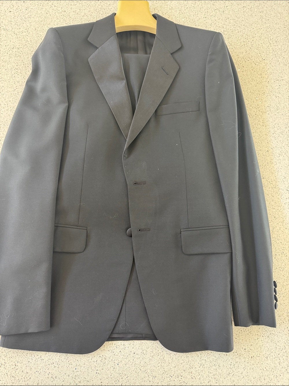 Prada Black Men's Tuxedo Jacket and pants - Notch Lapel